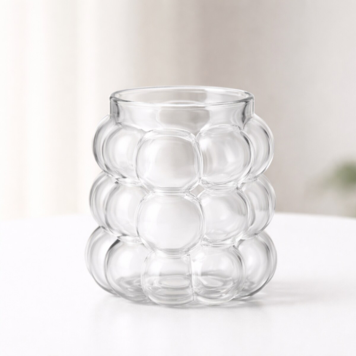 Szklanka 350ml Bubble 1 szt do kawy latte drinków SZK197