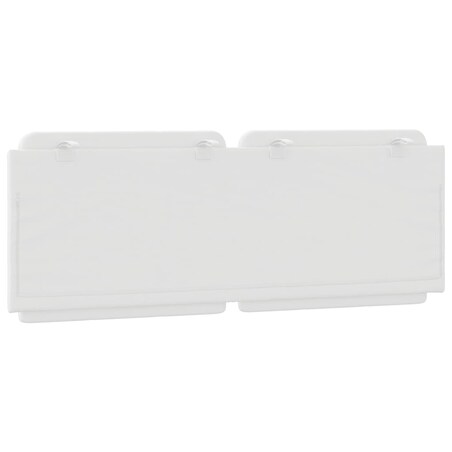 vidaXL Poduszka na wezgłowie, Zadar, biała, 120 cm, sztuczna skóra