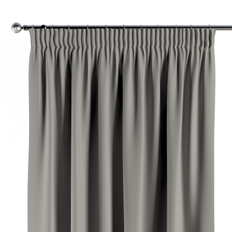 Zasłona na taśmie marszczącej 1 szt. 130x260 szary