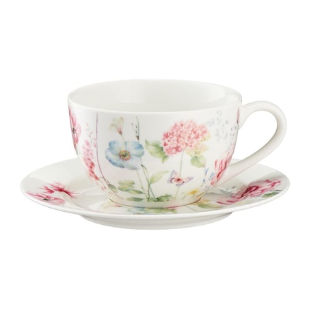 VILLA ITALIA Filiżanka do herbaty porcelanowa 280 ml GARDENO