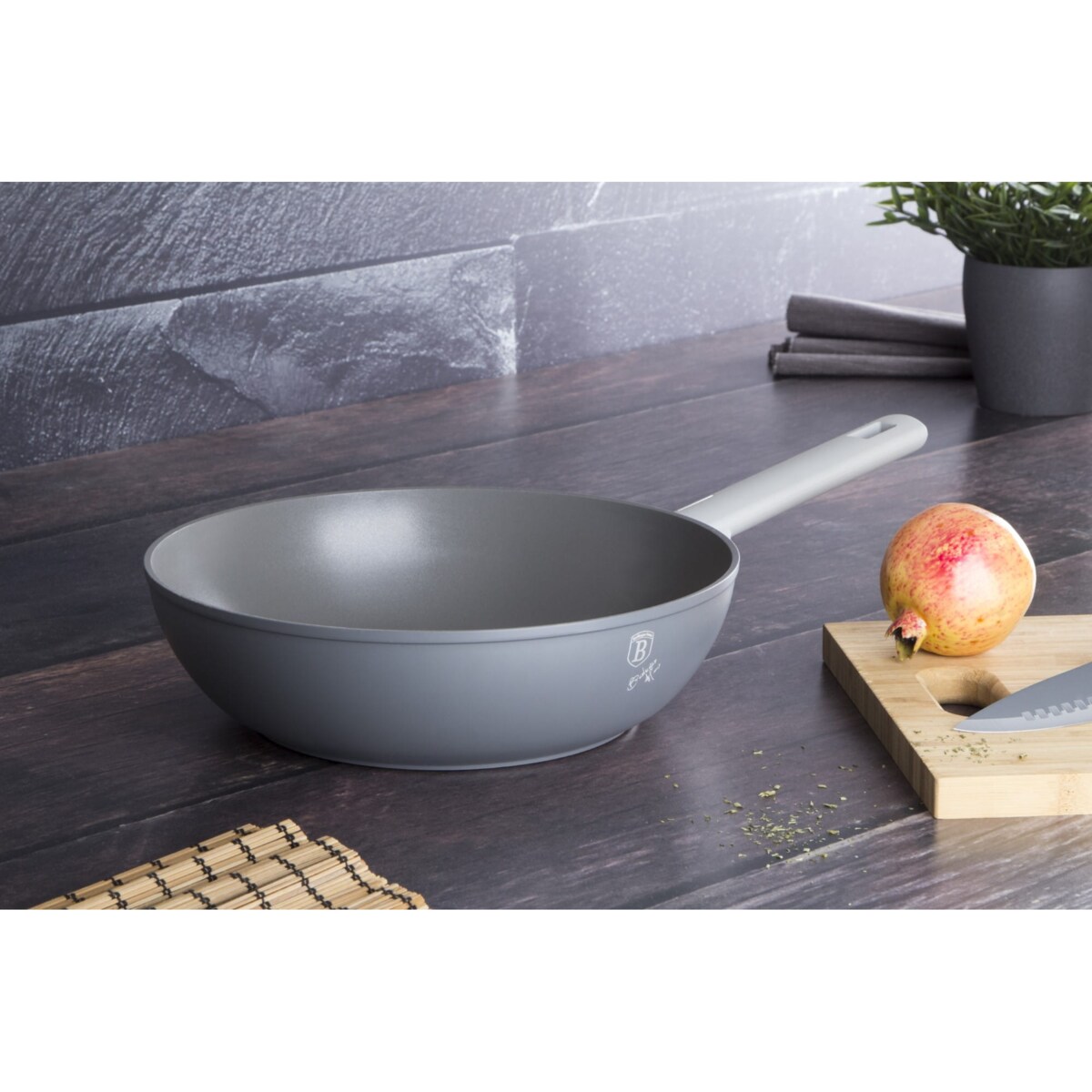 Wok tytanowy 28cm 3.2L BERLINGER HAUS Aspen