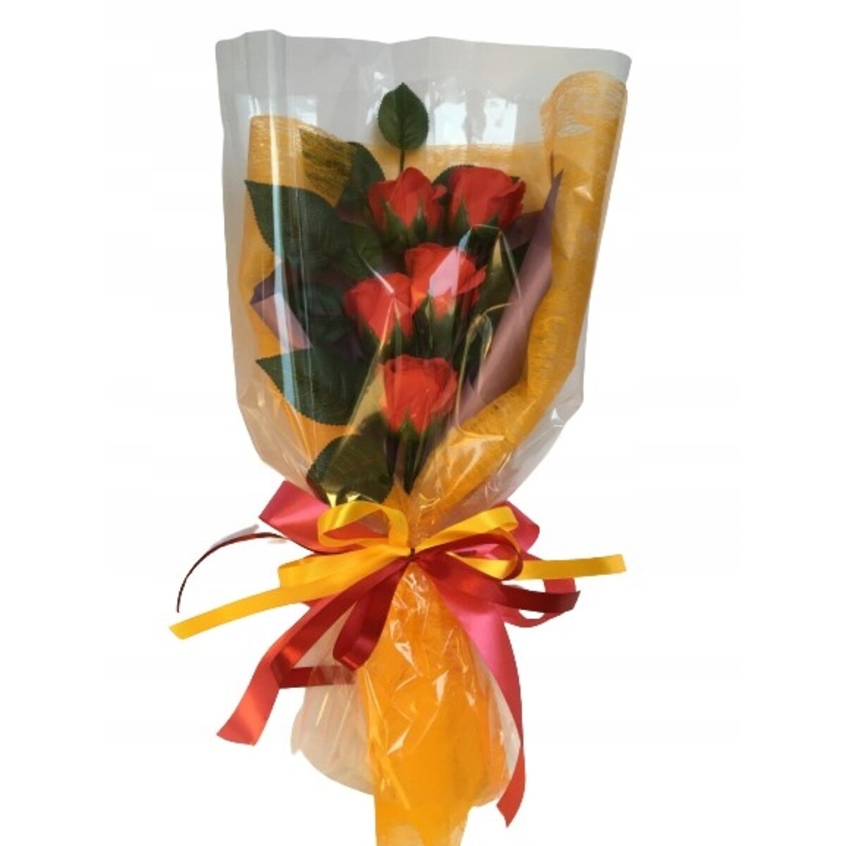 BUKIET KWIATY MYDLANE na prezent urodziny imieniny