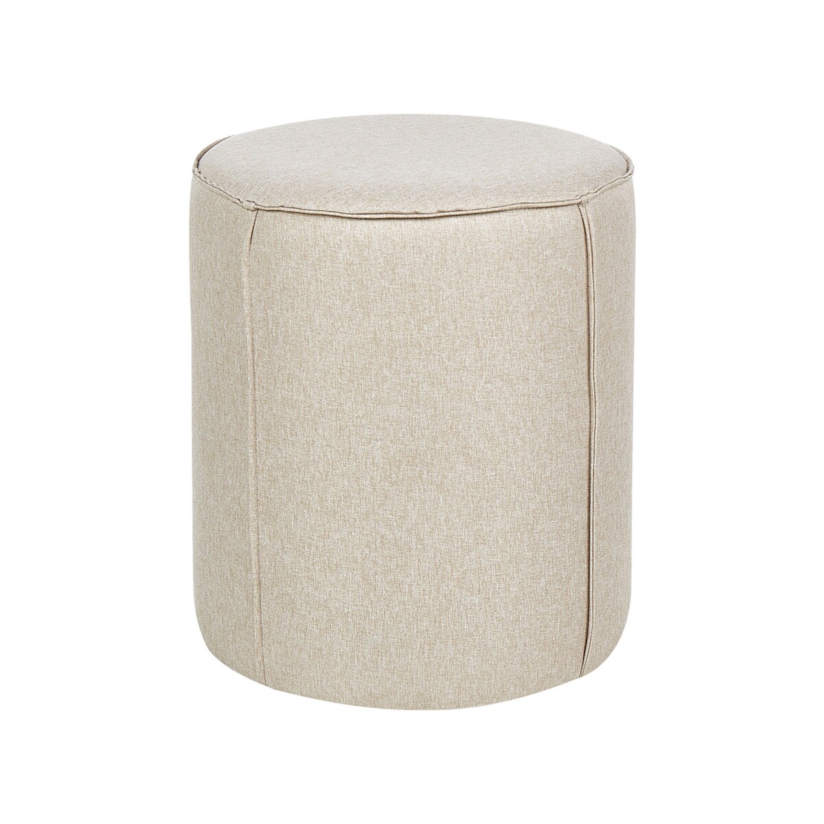 Puf SEDONA Len syntetyczny Beżowy 40 cm