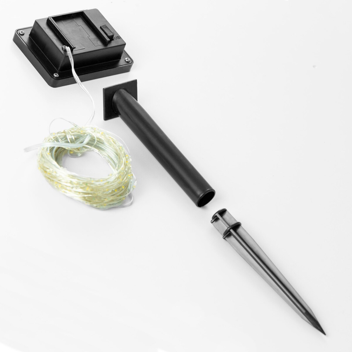 Lampki Ogrodowe 12 Metrów 200 Led Druciki Girlanda Zewnętrzna Solarna