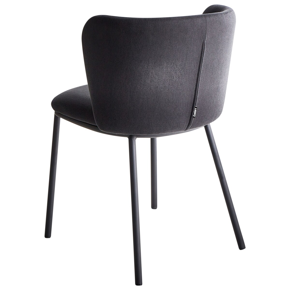 Zestaw 2 krzeseł do jadalni MINA Czarny