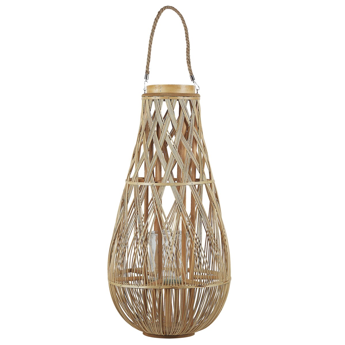 Lampion TONGA Bambus 77 cm Naturalny