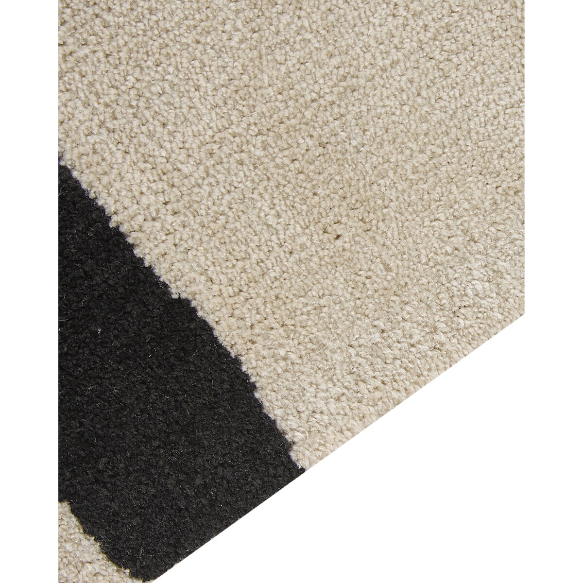 Dywan 300 x 400 cm beżowo-czarny KOLPUR
