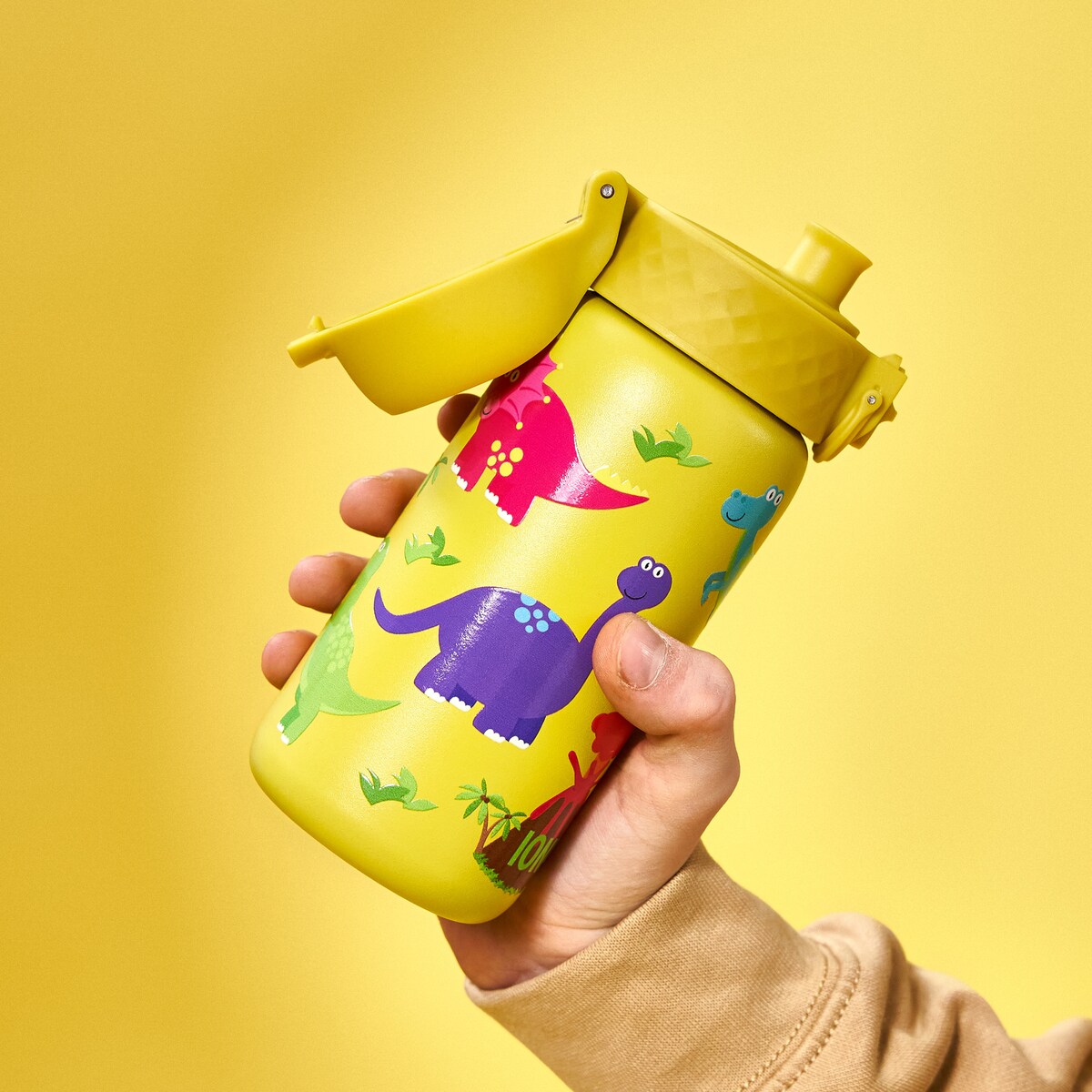 Butelka ION8 Single Wall I8SS400PYDINO Dinosaur