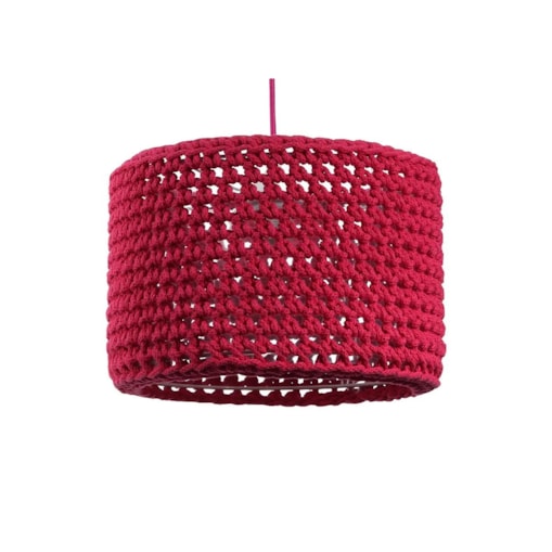 Lampa wisząca COTTON 30 czerwona