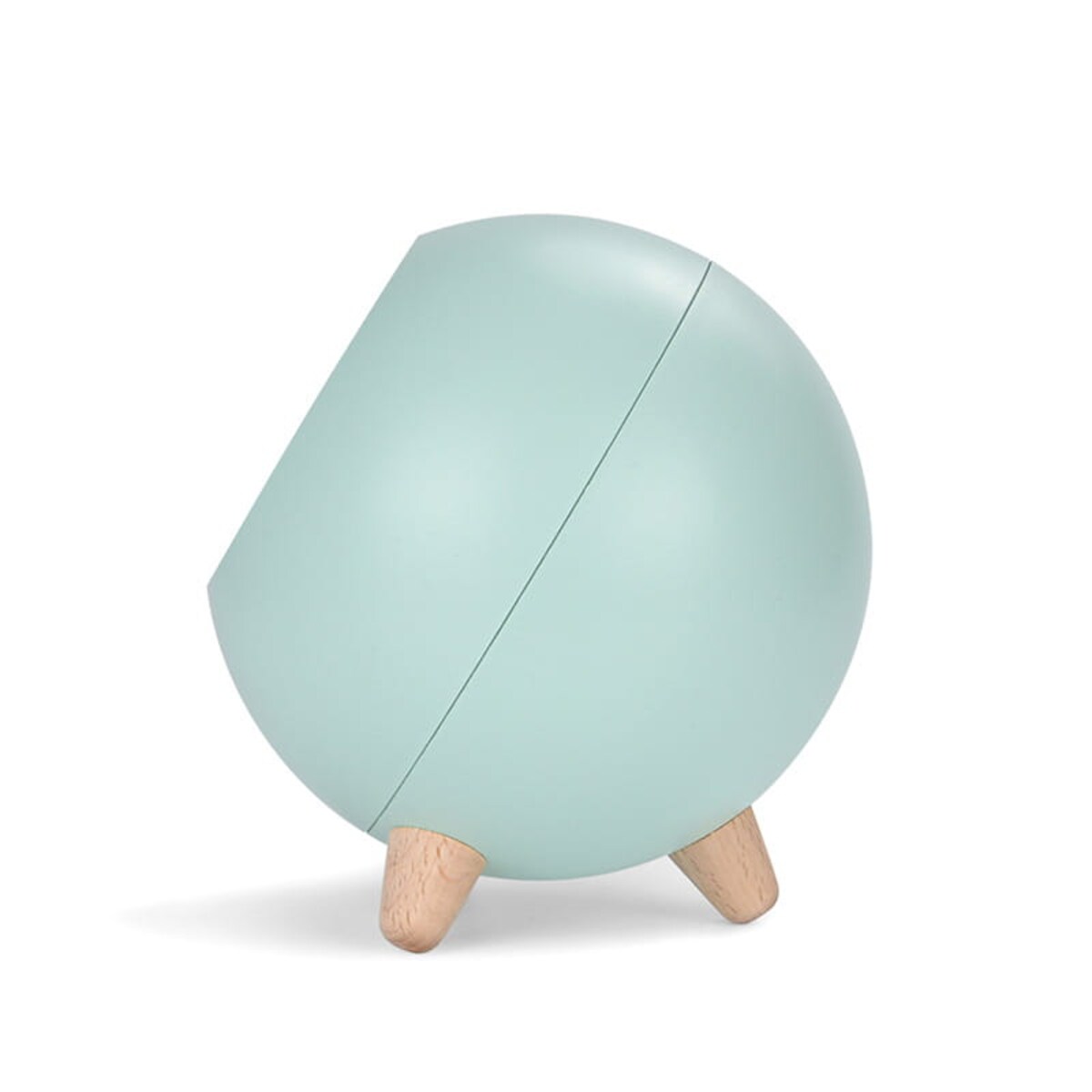 Lampka nocna z kotkiem seledynowa