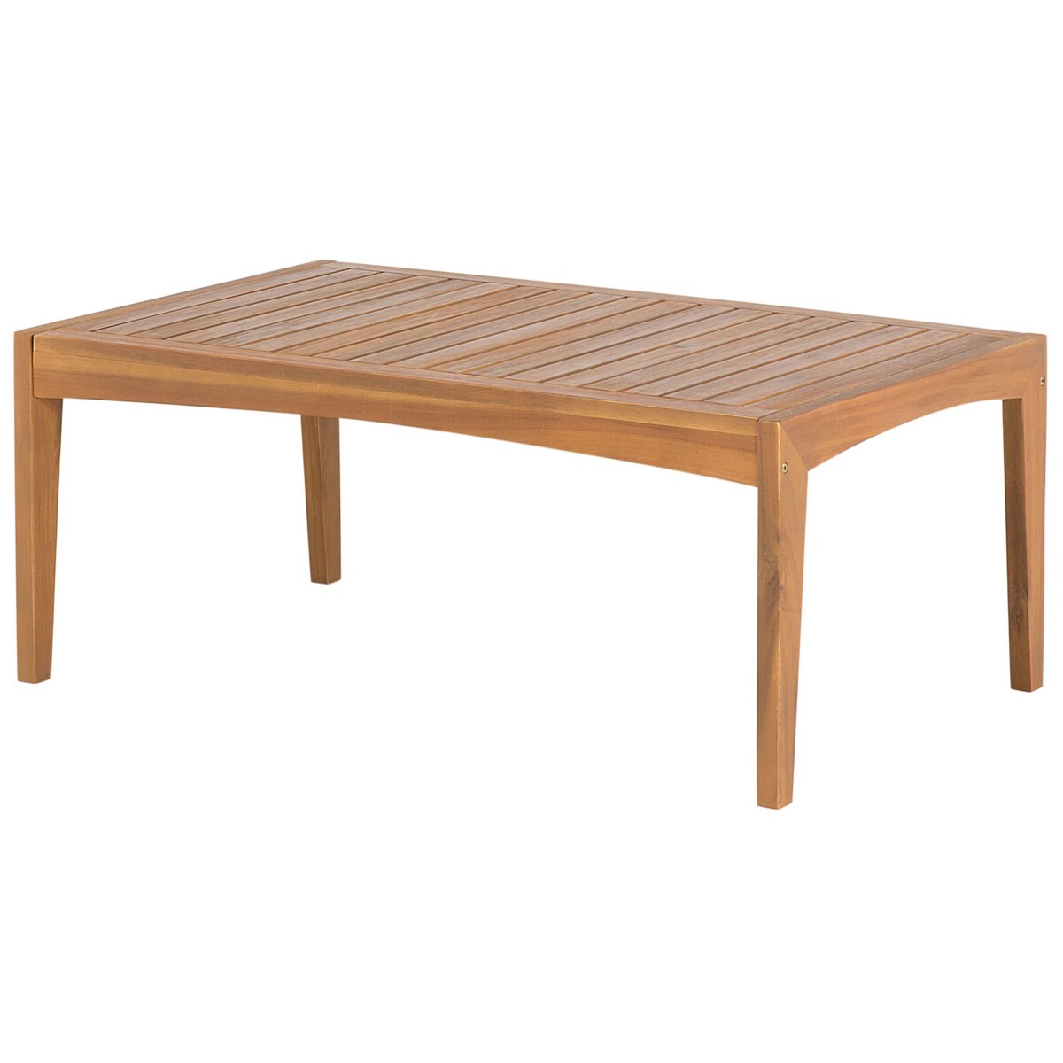 Zestaw ogrodowy drewniany 7-osobowy szary PATAJA