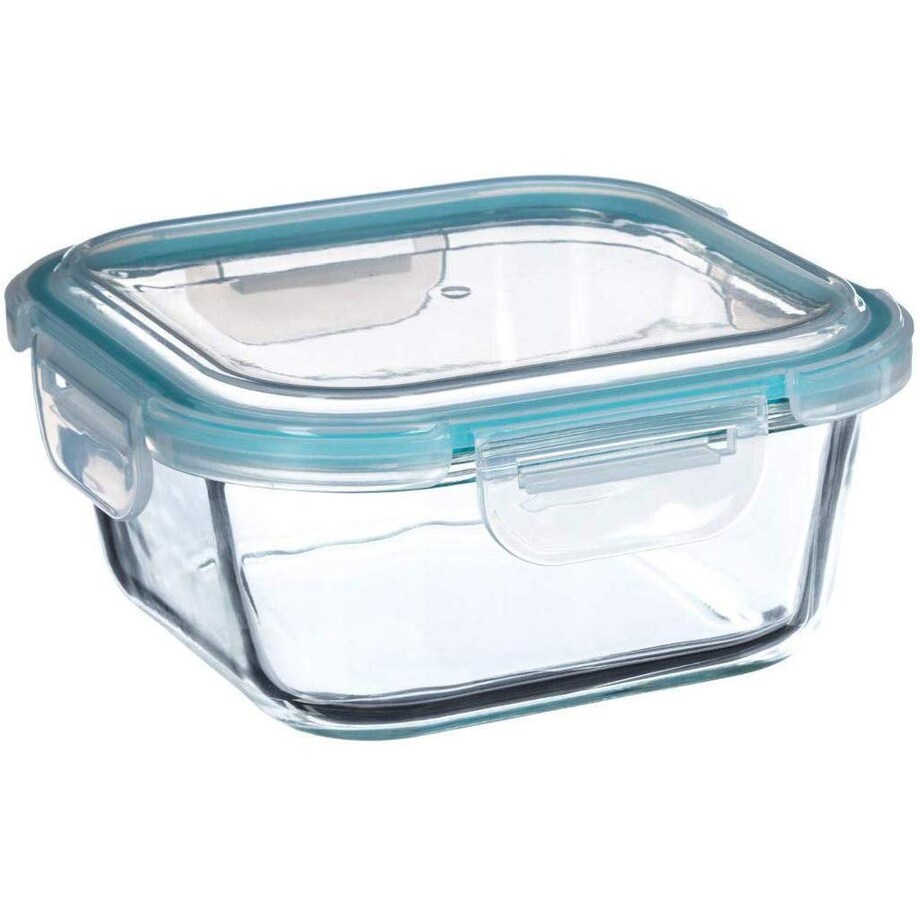 Pojemnik szklany na żywność z pokrywką, 800 ml
