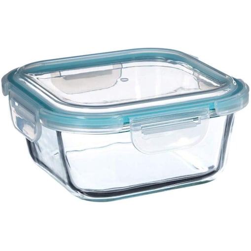Pojemnik szklany na żywność z pokrywką, 800 ml