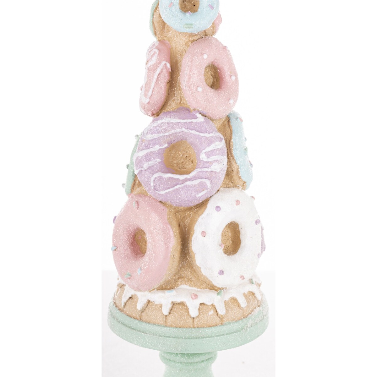 Dekoracja - choinka z ciasteczkami 31x9,5x9,5 cm DONATS