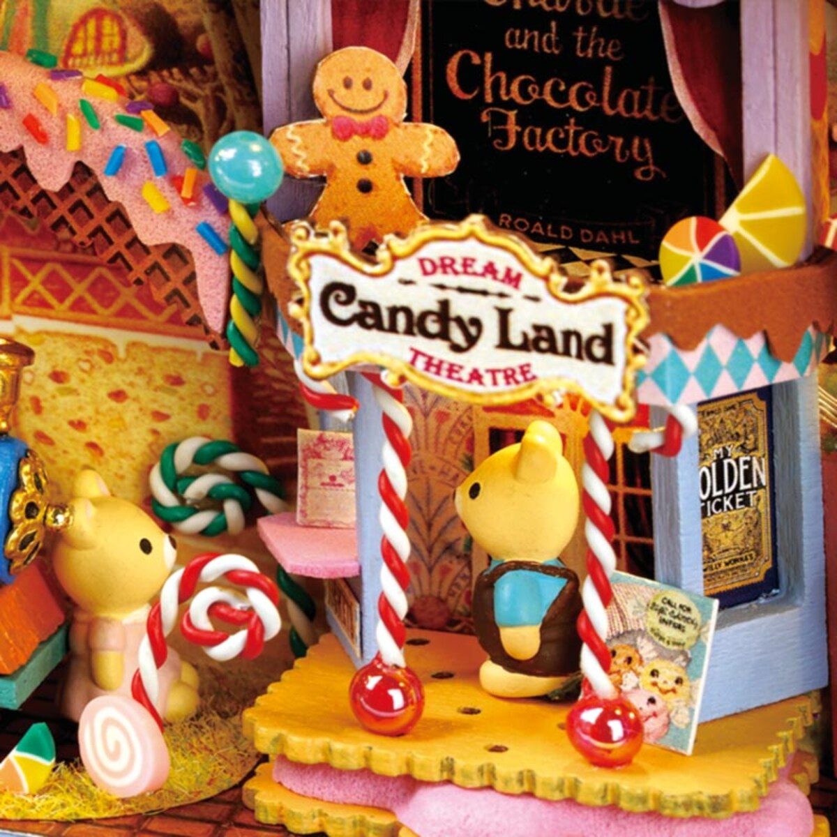 Miniaturowy domek - Królestwo słodkości