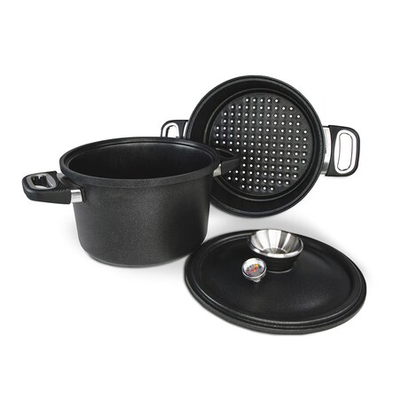 Garnek do gotowania na parze - Bez indukcji