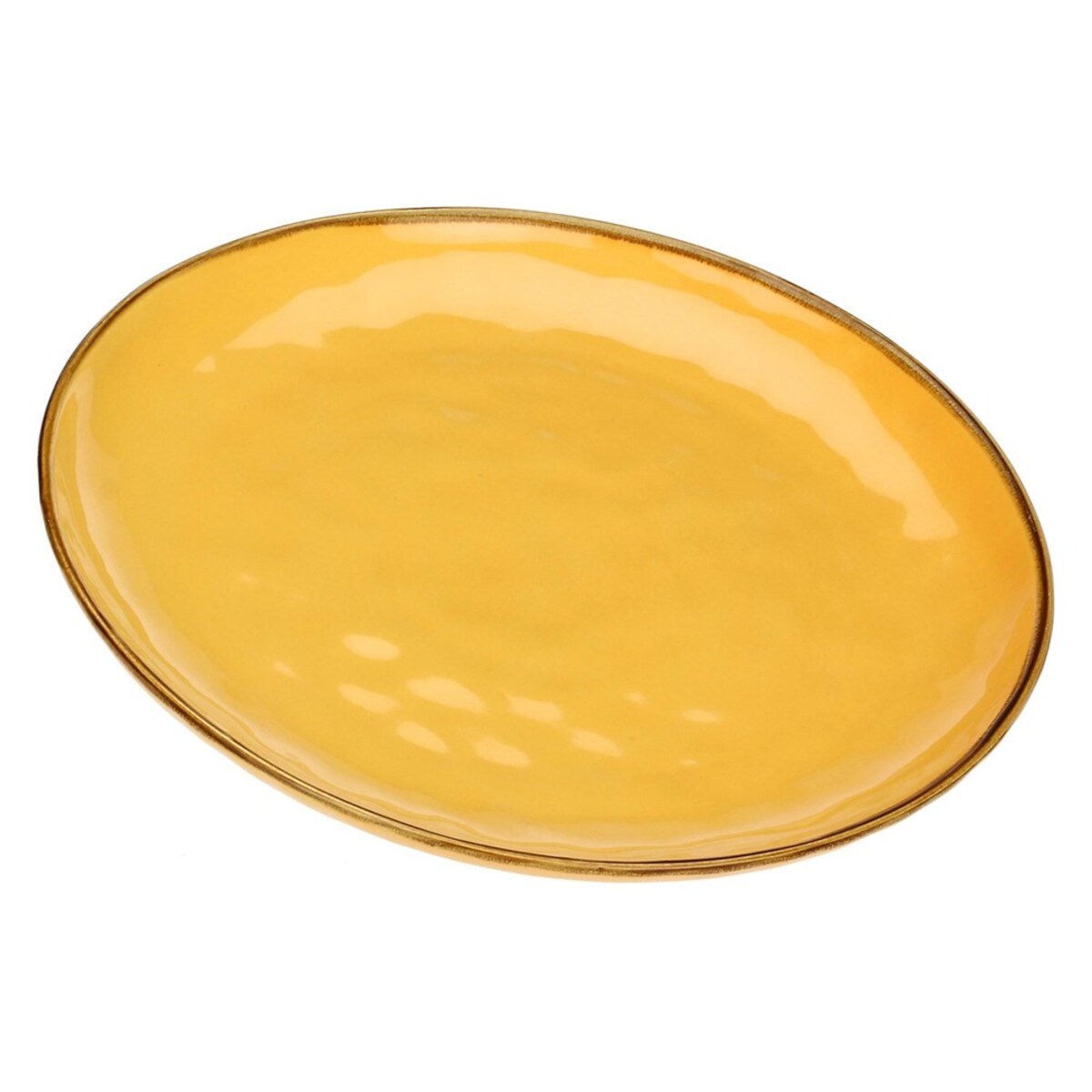 Zestaw 2 półmisków okrągłych Concerto Ocra - Żółty, 32 cm