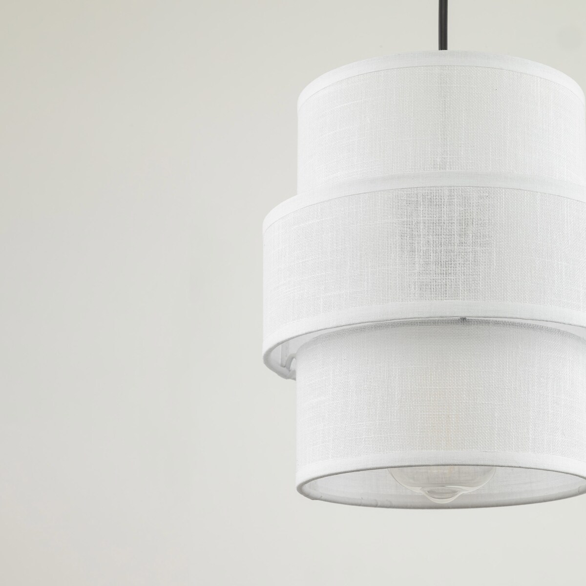 Lampa wisząca TK Lighting CALISTO WHITE 5094 biała/czarna E27 regulowana wysokość 150 cm nowoczesna do salonu i kuchni