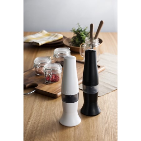 Elektryczny młynek do ziół i przypraw czarny, 5 x 19.5 cm, Kyocera