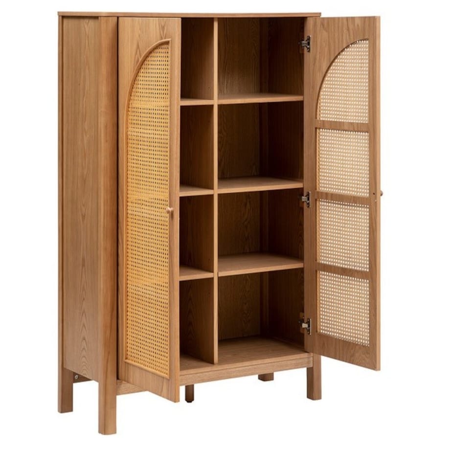 Komoda z plecionką wiedeńską VIENNESE 150,5 cm