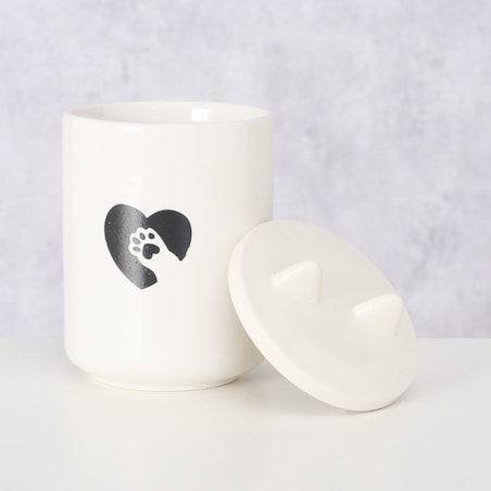 Słoik ceramiczny z motywem kotka KITTEN, Ø 11 cm