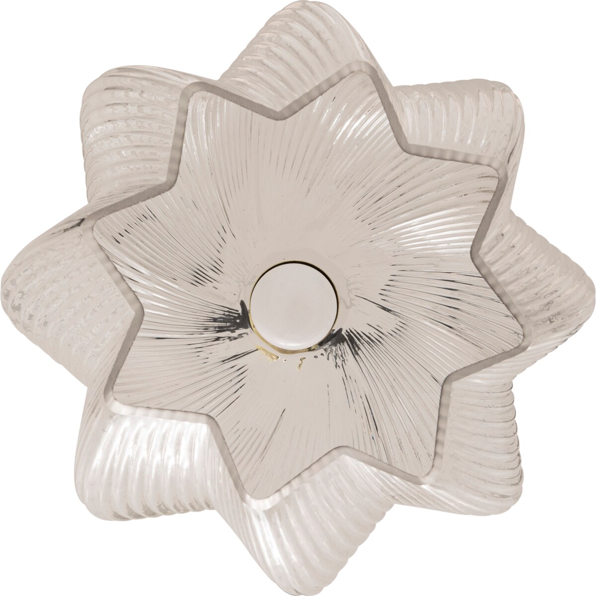 Lampa wisząca szklany klosz PHYLAS kwiat, Ø 27,5 cm