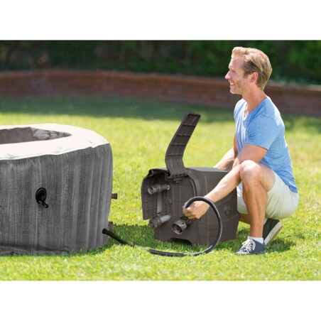 SPA ogrodowe dmuchane basen 4os. hydromasaż Intex 28440 zestaw