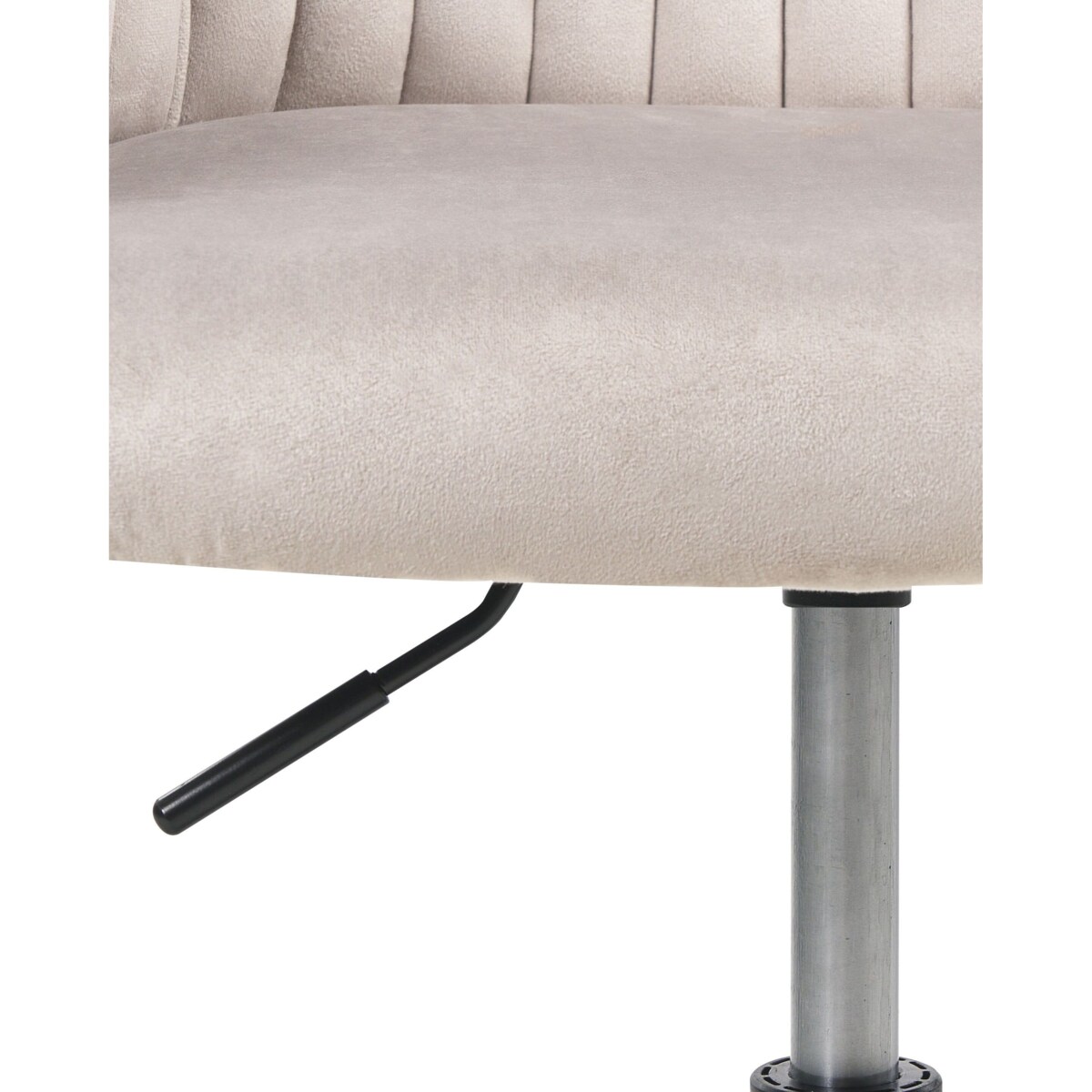 Krzesło biurowe Obrotowy VENICE Welur Beżowoszary