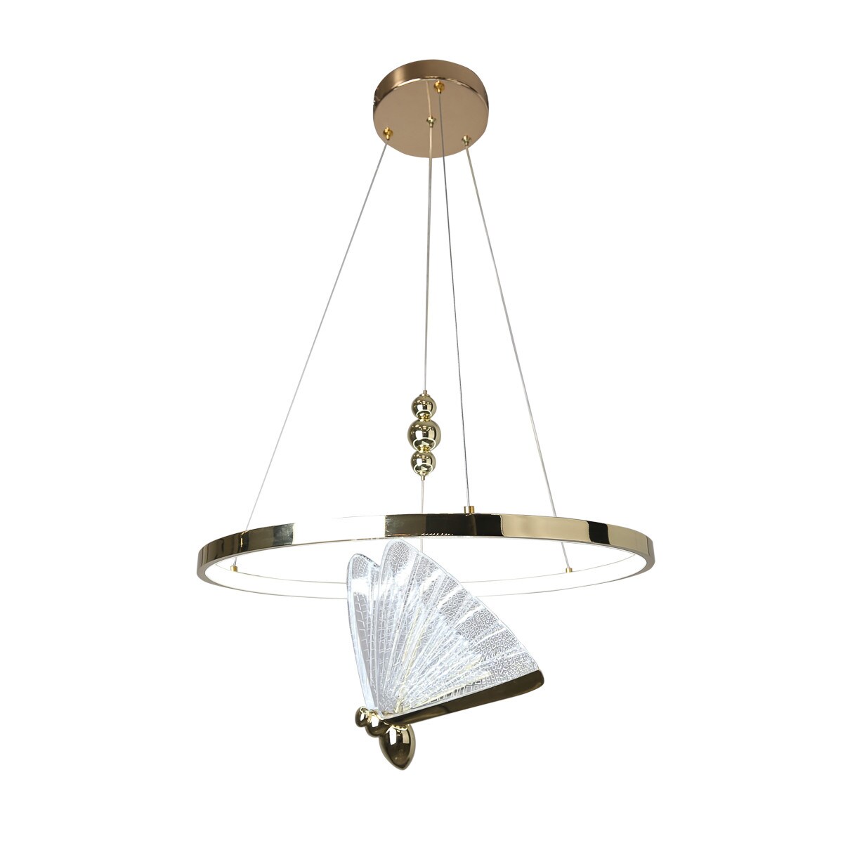 Lampa wisząca Light Prestige Marissa złoty LED CCT 3000K/4000K/6000K (regulowana) 1 szt.