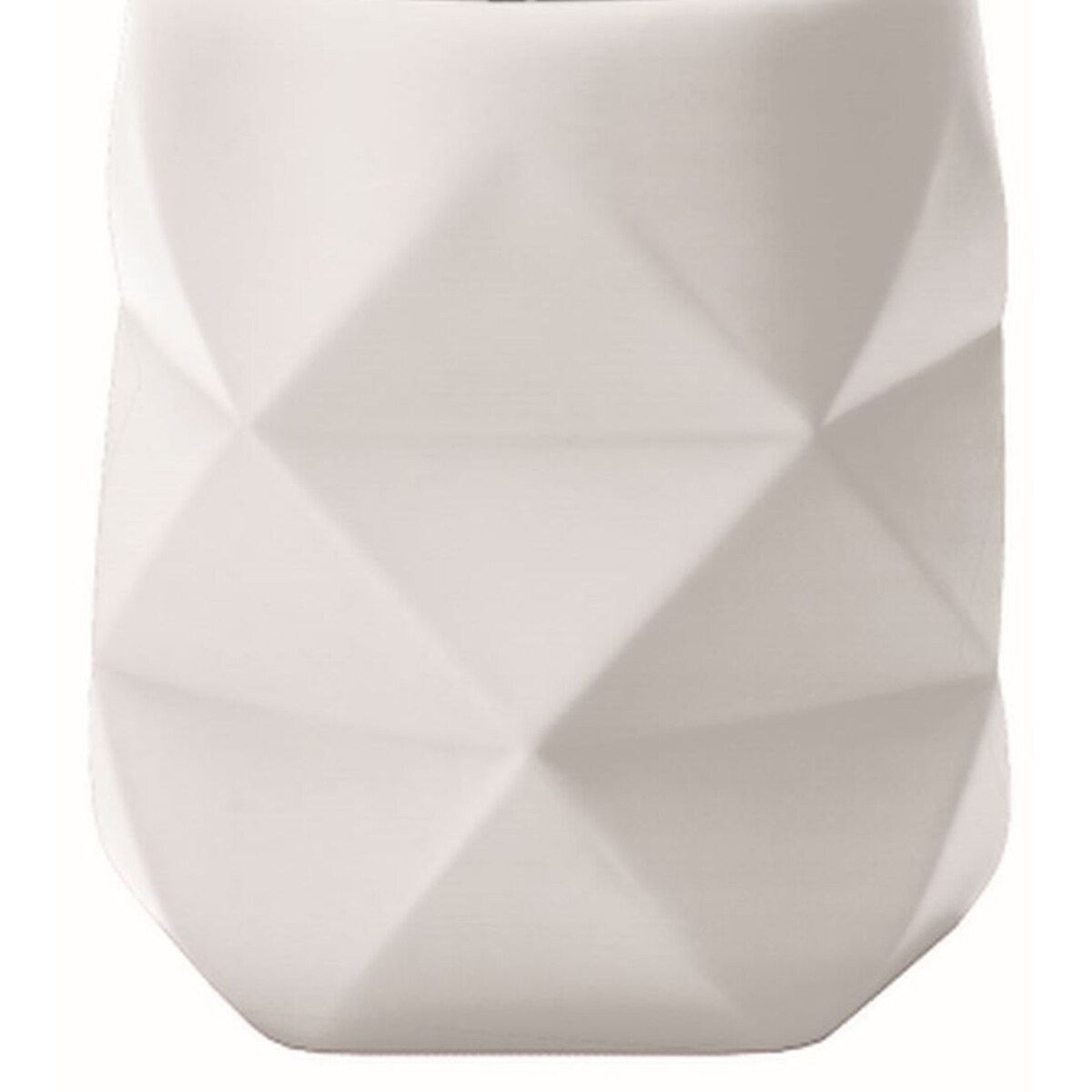 Kleine Wolke Crackle Kubek łazienkowy biały kompozyt