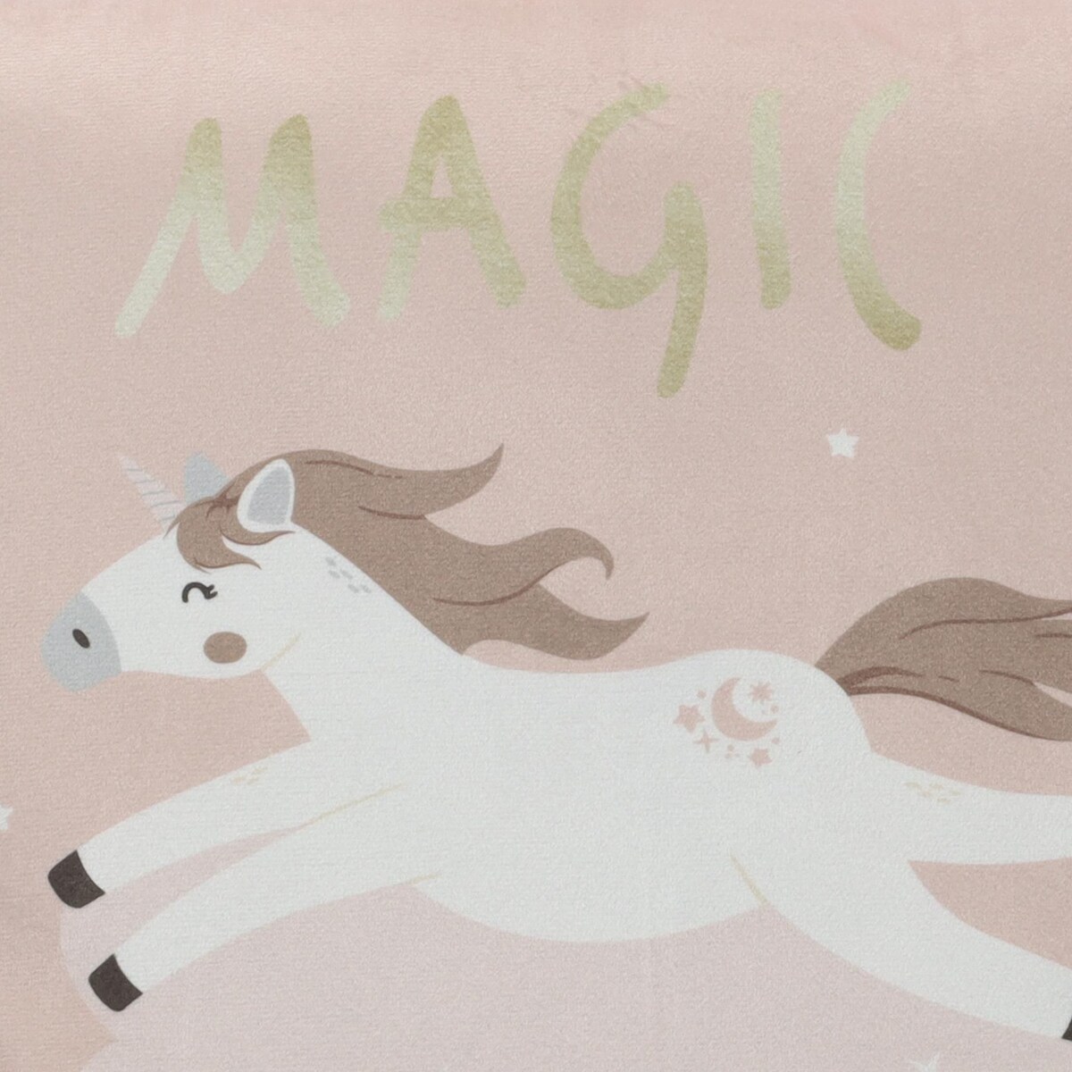 Poduszka dekoracyjna z jednorożcem, 40 x 40 cm