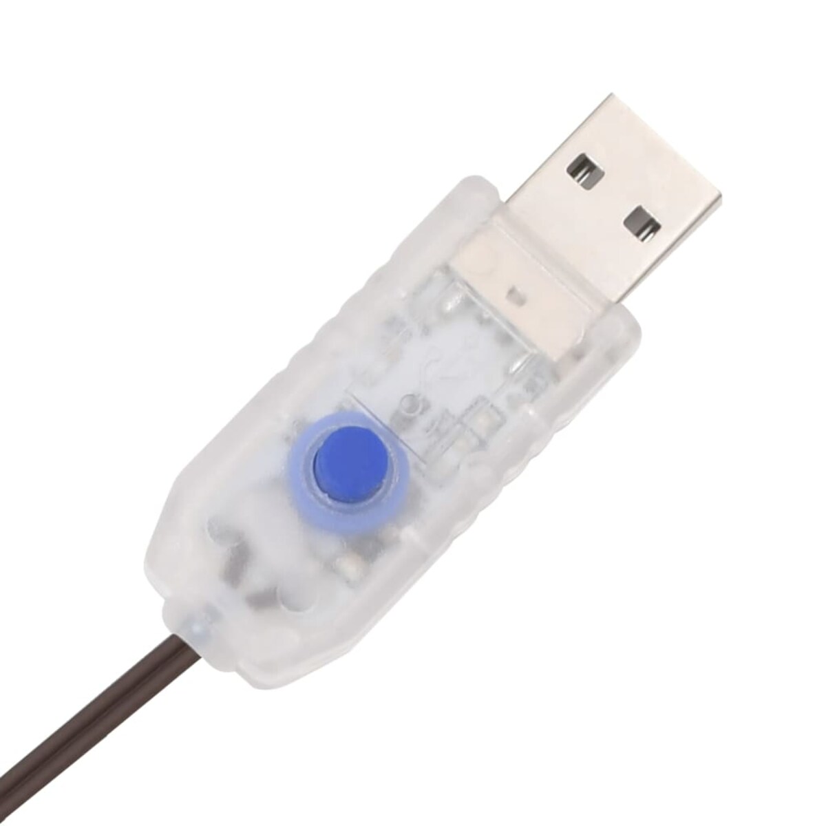 vidaXL Świąteczne renifery z saniami, 160 ciepłych białych LED, rattan