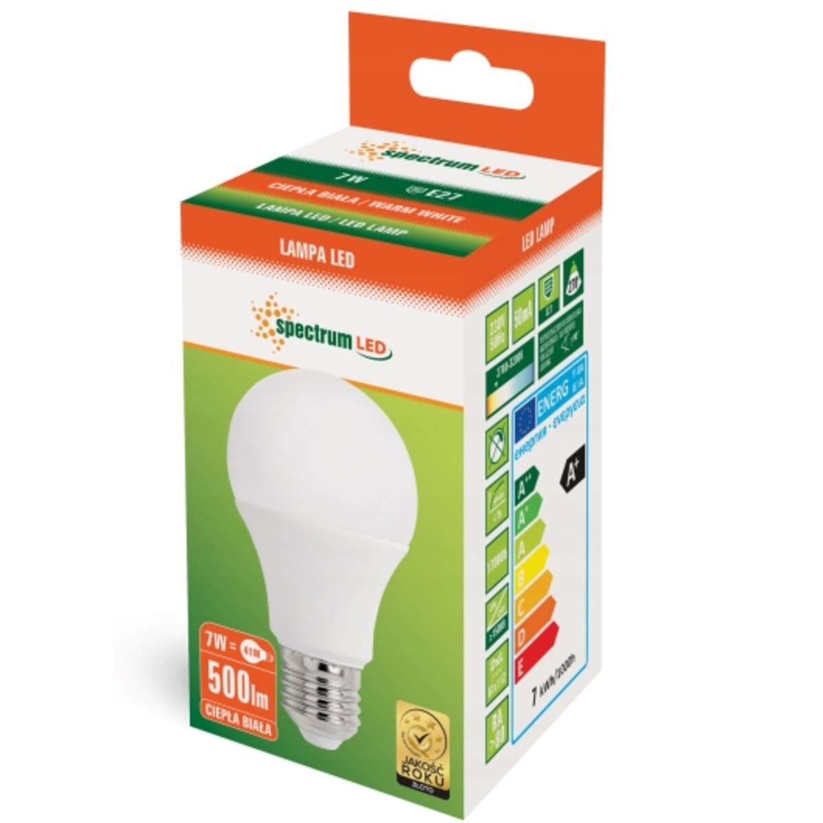 Żarówka Led Światło Ciepłe E-27 230V 13W 13892