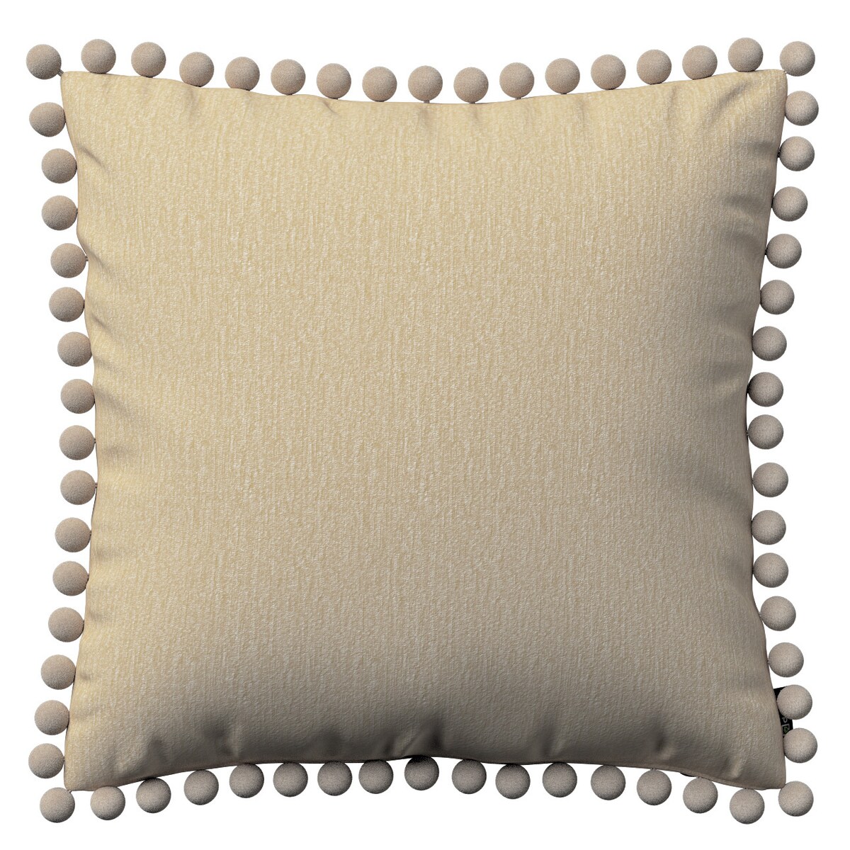 Poszewka Wera na poduszkę 45x45 kremowy szenil