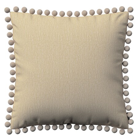 Poszewka Wera na poduszkę 45x45 kremowy szenil