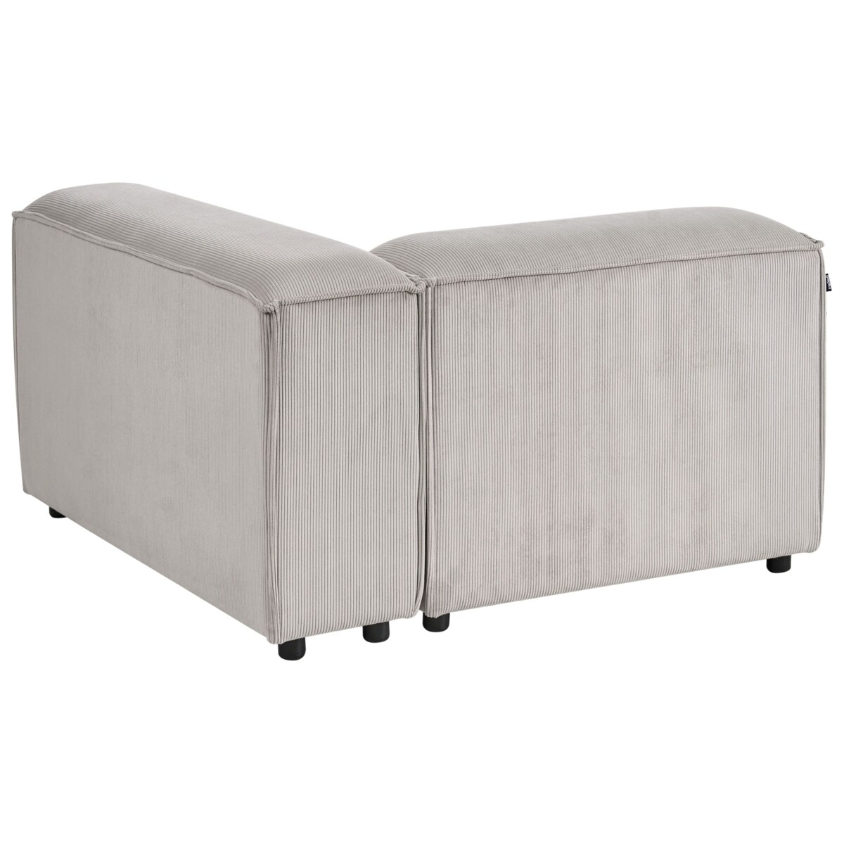 Moduł narożny ARDAL Sztruks Beżowoszary Lewostronny