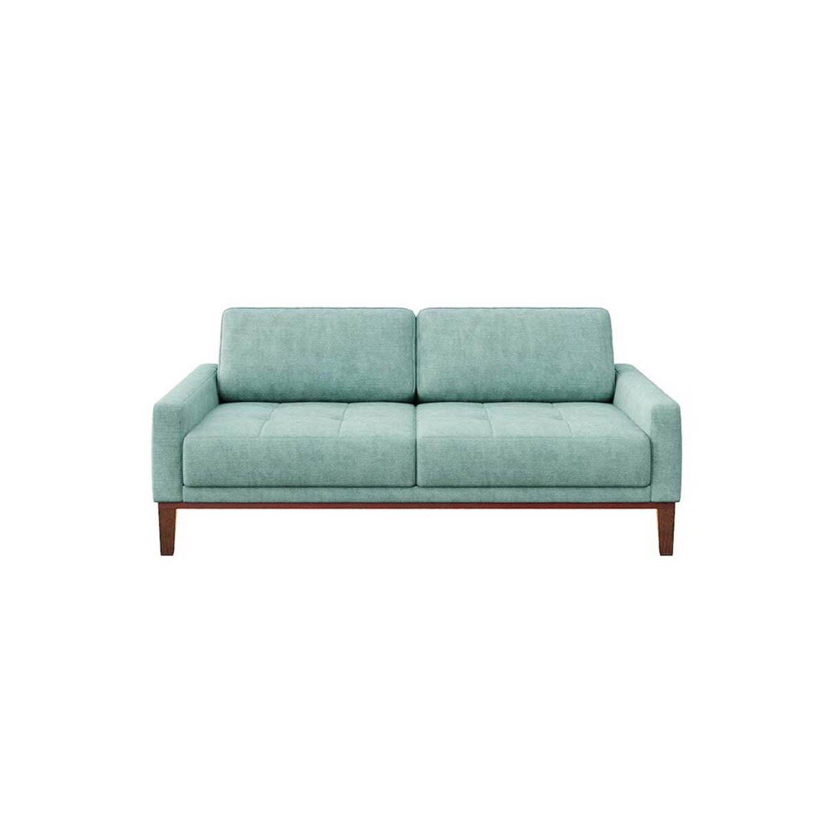 Sofa 2-osobowa Musso z pikowanym siedziskiem Miętowa