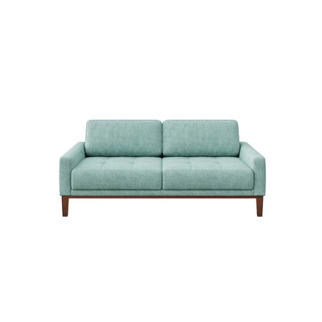 Sofa 2-osobowa Musso z pikowanym siedziskiem Miętowa