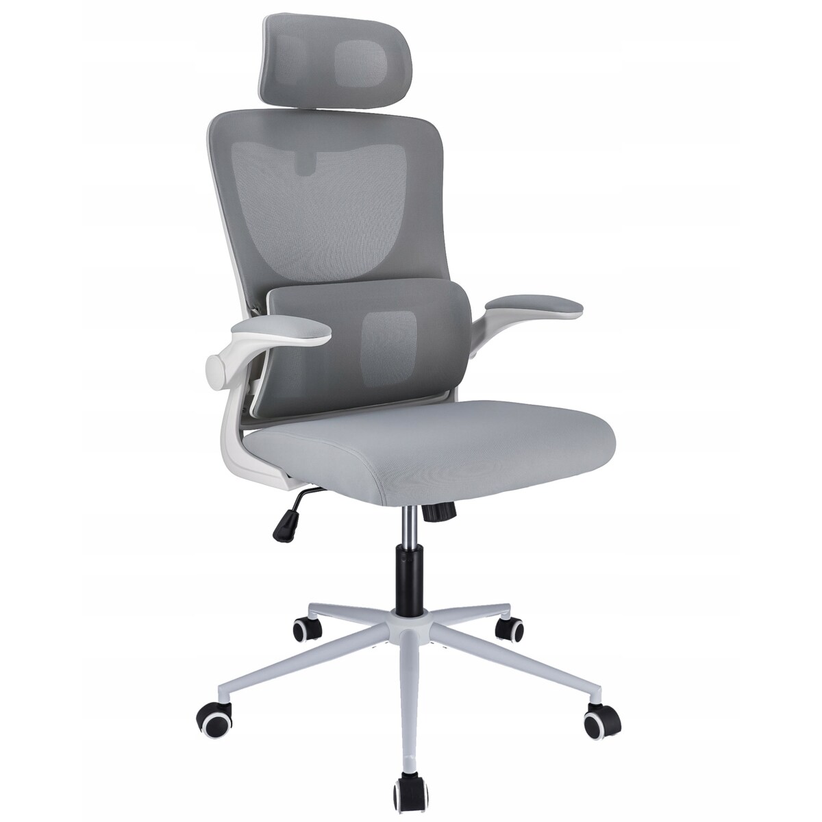 Fotel biurowy obrotowy ZEO szary