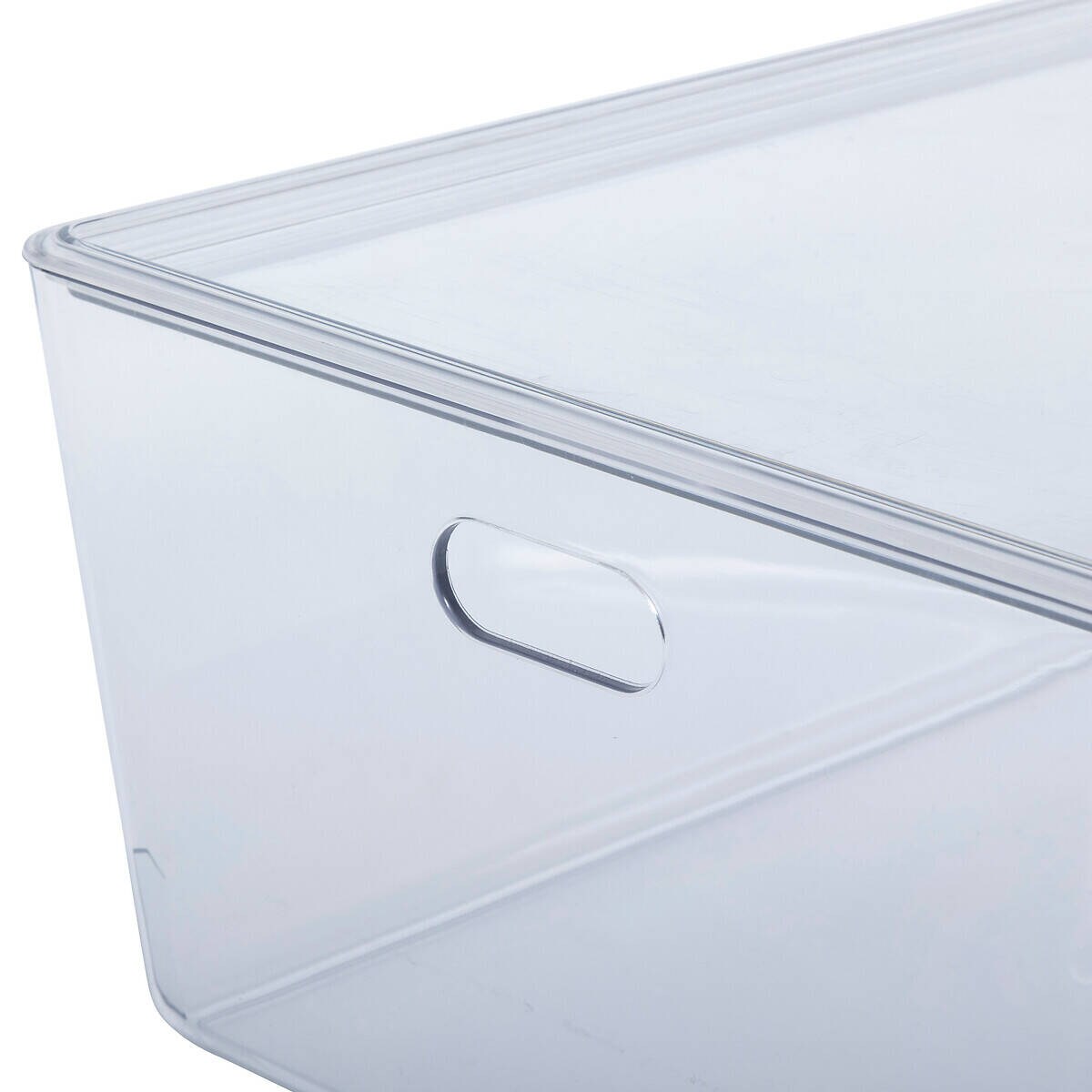 Pudełka z pokrywką SELENA, przezroczyste do szafy, 11 l