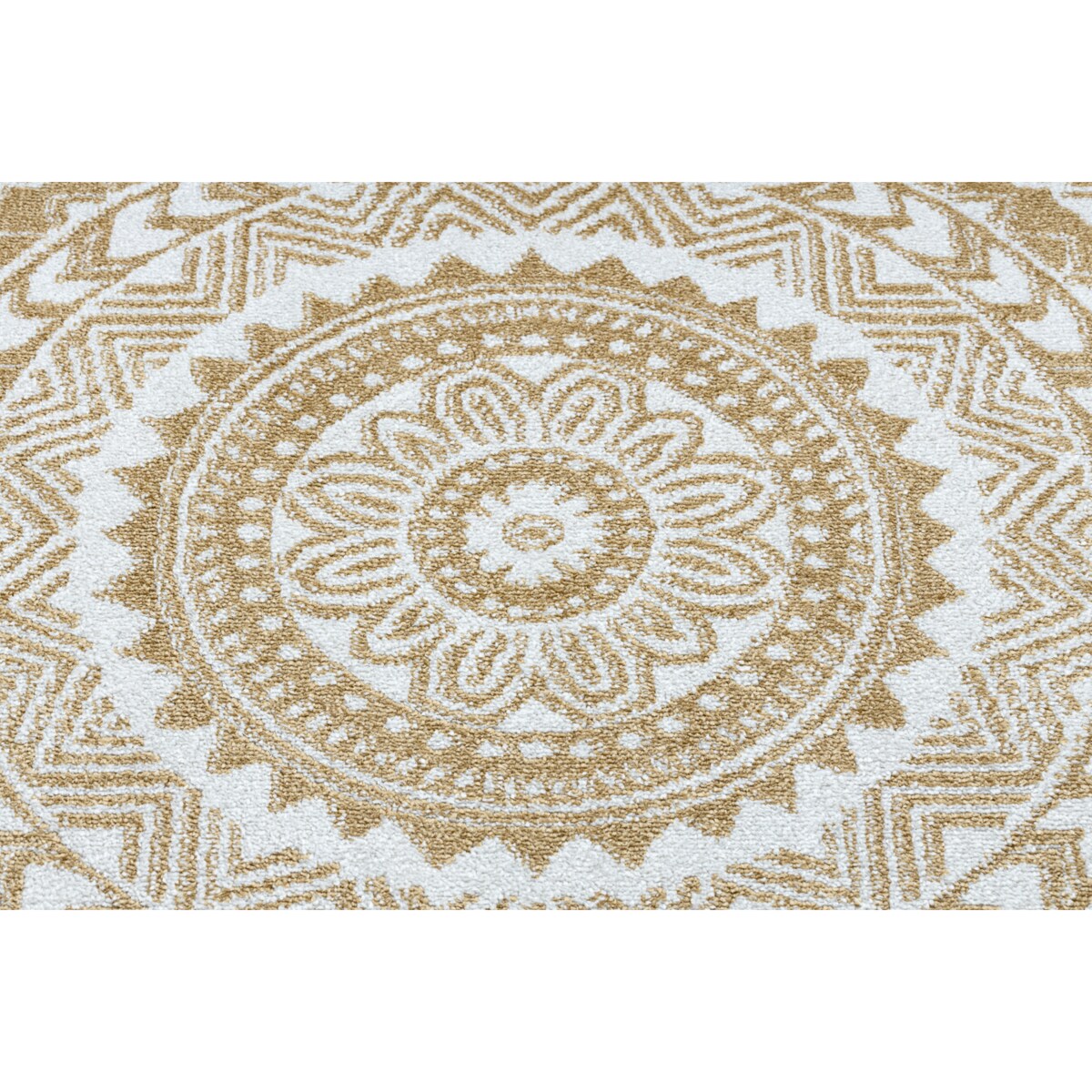 Dywan FUN Napkin serweta koło - złoty koło 140 cm