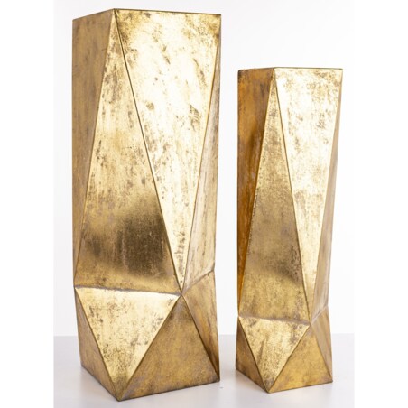 Osłonka metalowa 2 szt. 69x30x30 i 60x22x22 cm TRIONGLAU