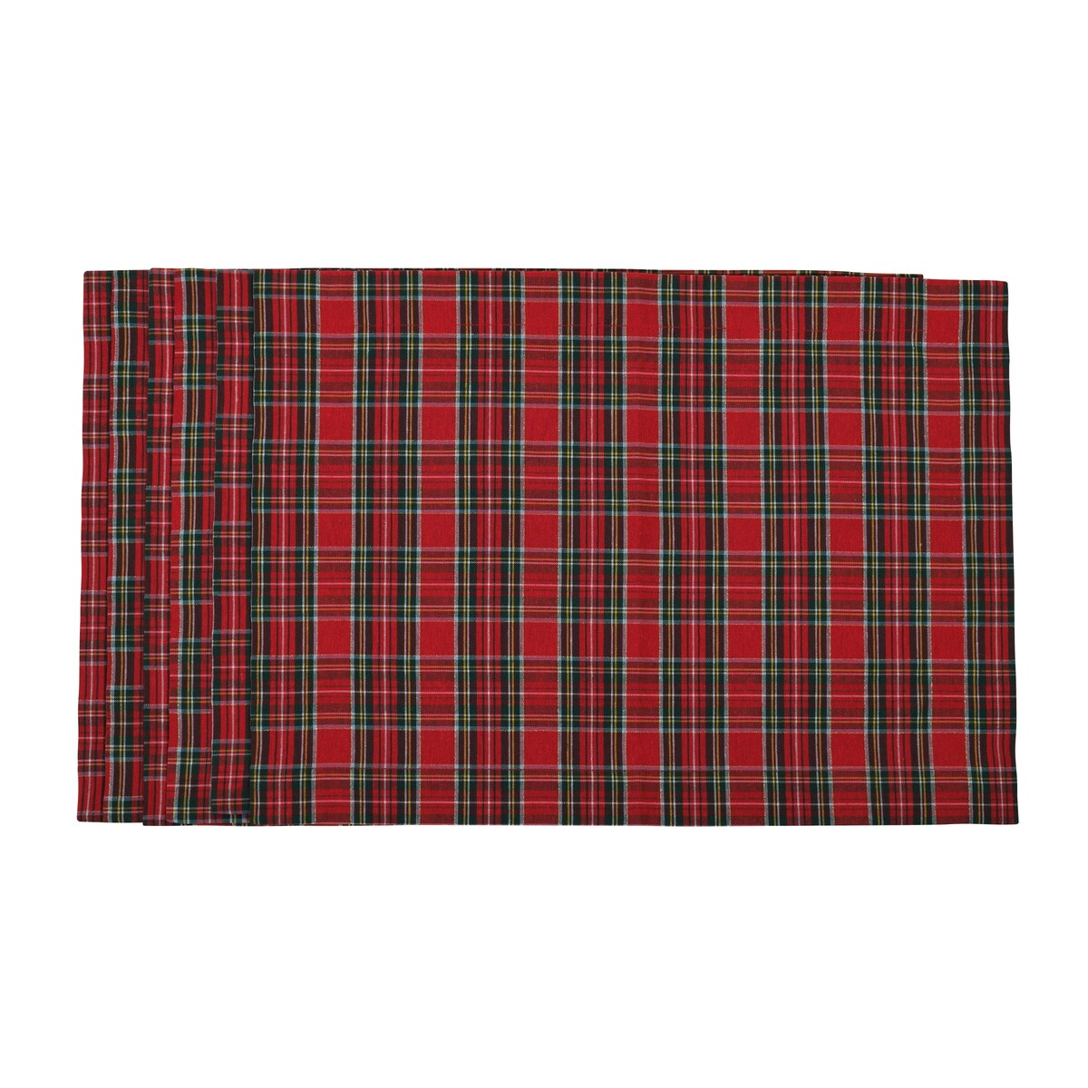 Podkładki Red Tartan - 4 sztuki