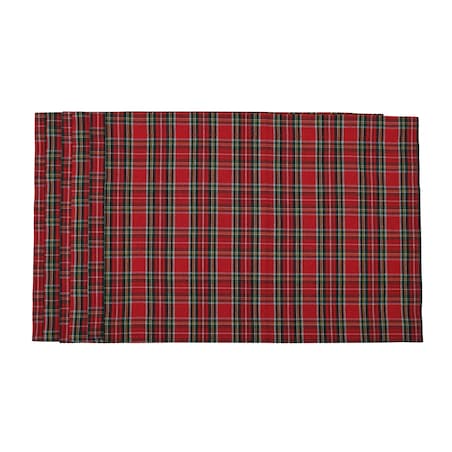 Podkładki Red Tartan - 4 sztuki