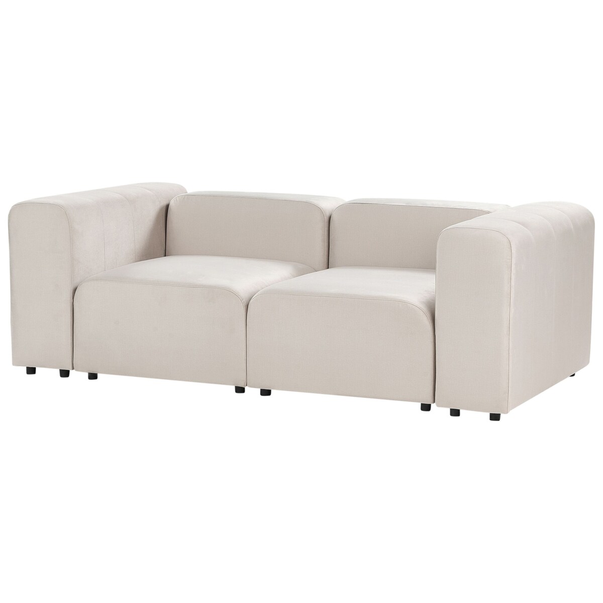 Sofa modułowa FALSTERBO Welur Beżowy dla 2 osób