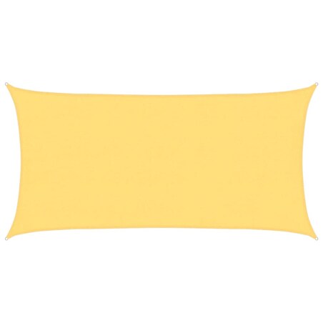 vidaXL Żagiel przeciwsłoneczny, 160 g/m², beżowy, 4x7 m, HDPE