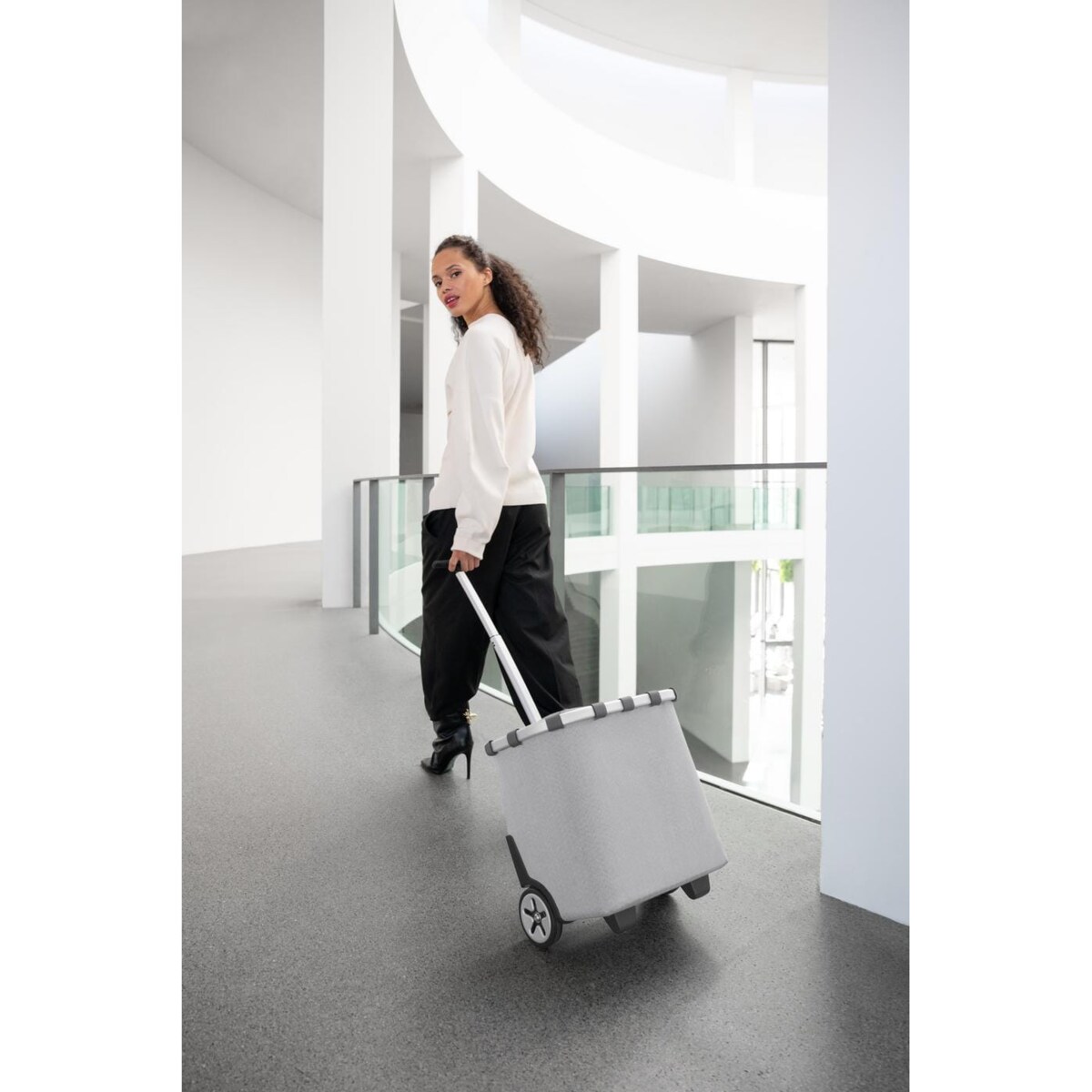 Wózek CARRYCRUISER, herringbone grey