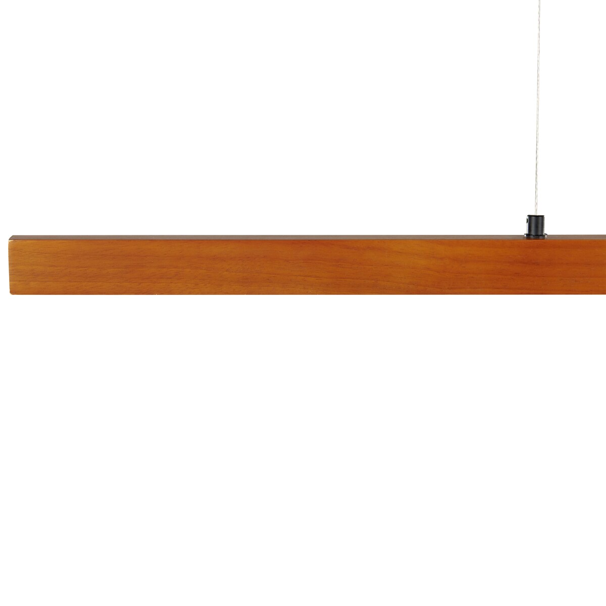 Lampa wisząca LED STEWARTS Ze ściemniaczem Drewno dębowe Ciemnobrązowy