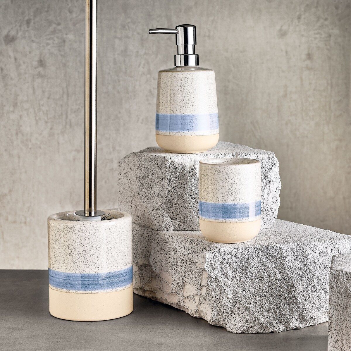 Kleine Wolke Navagio Dozownik do mydła Steelblue Niebieski