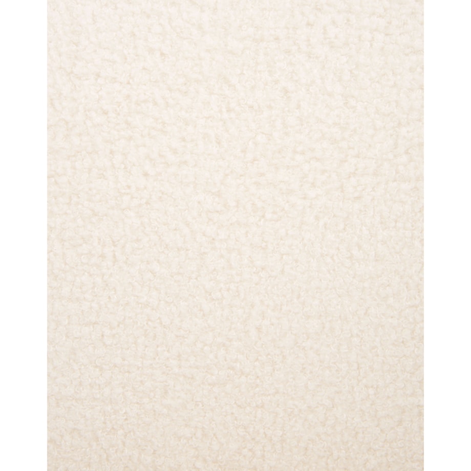 Fotel Boucle Biały SKEI